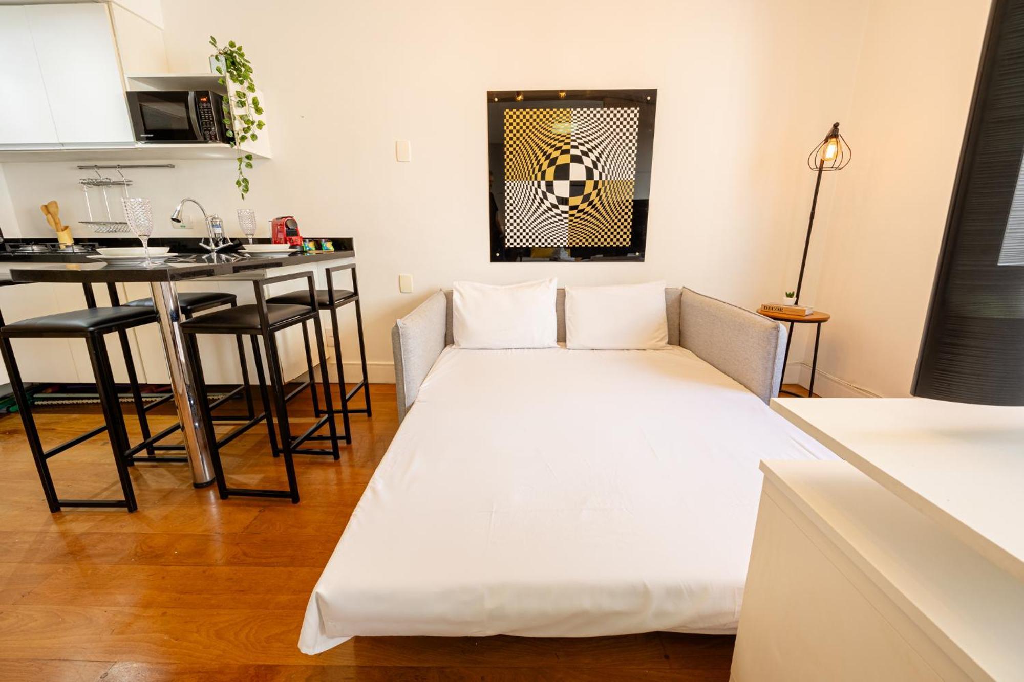 Easy Star - Lindo Flat C/vaga No Jardim Paulista - Fk03i Apartment *