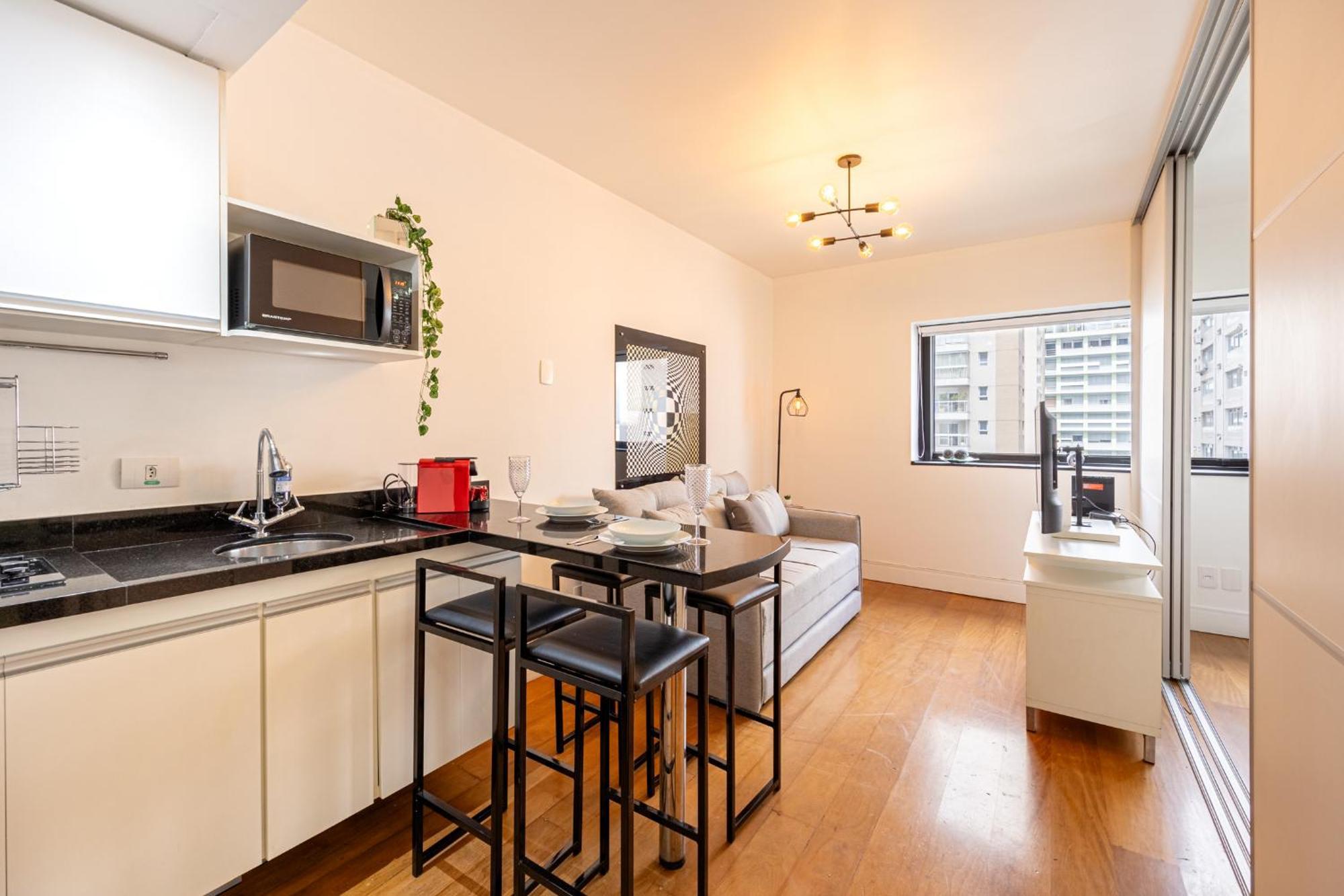 Apartment Easy Star - Lindo Flat C/vaga No Jardim Paulista - Fk03i Sao Paulo